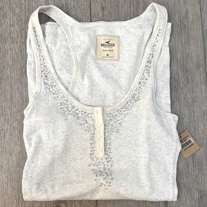 NWT Hollister sequin tank top